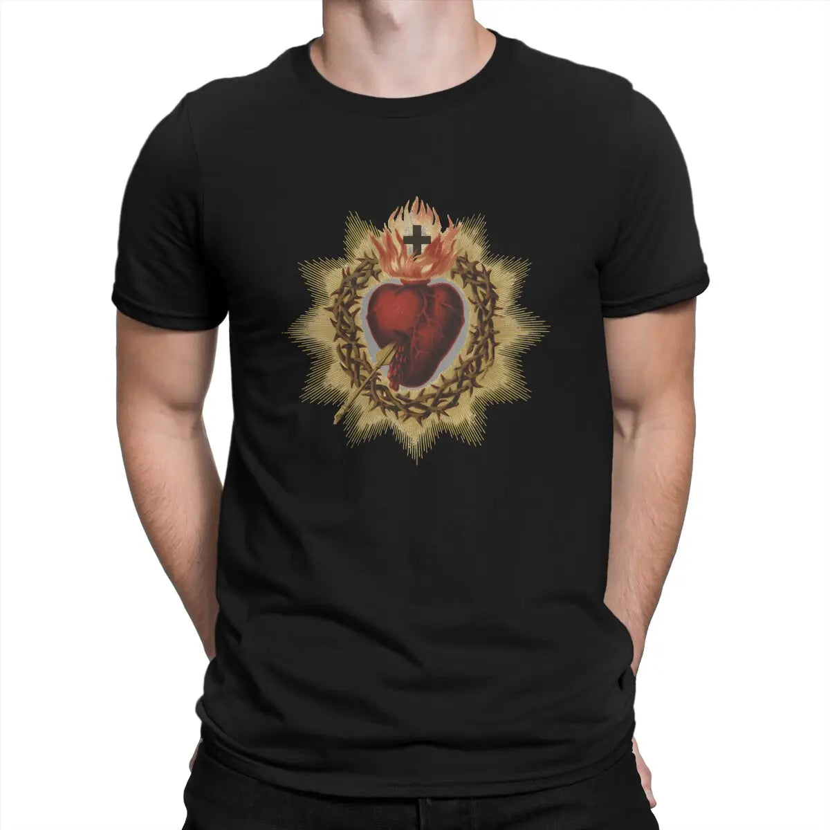 Sacred Heart  Catholic T Shirt