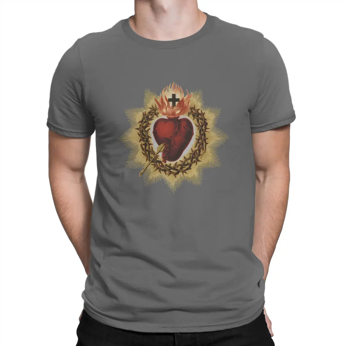 Sacred Heart  Catholic T Shirt