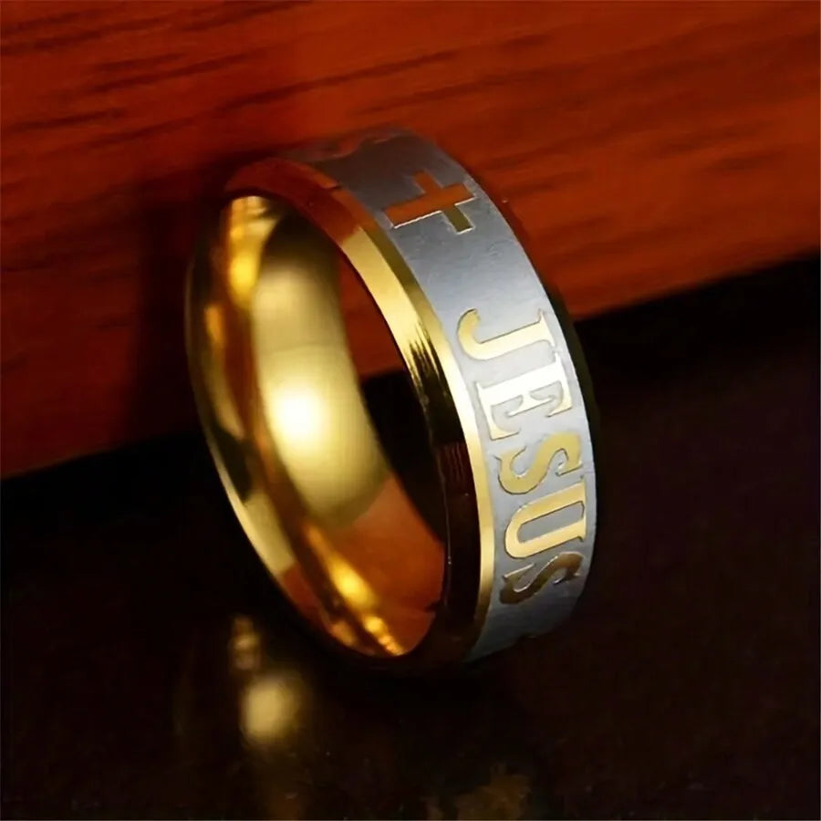 Jesus Cross Ring