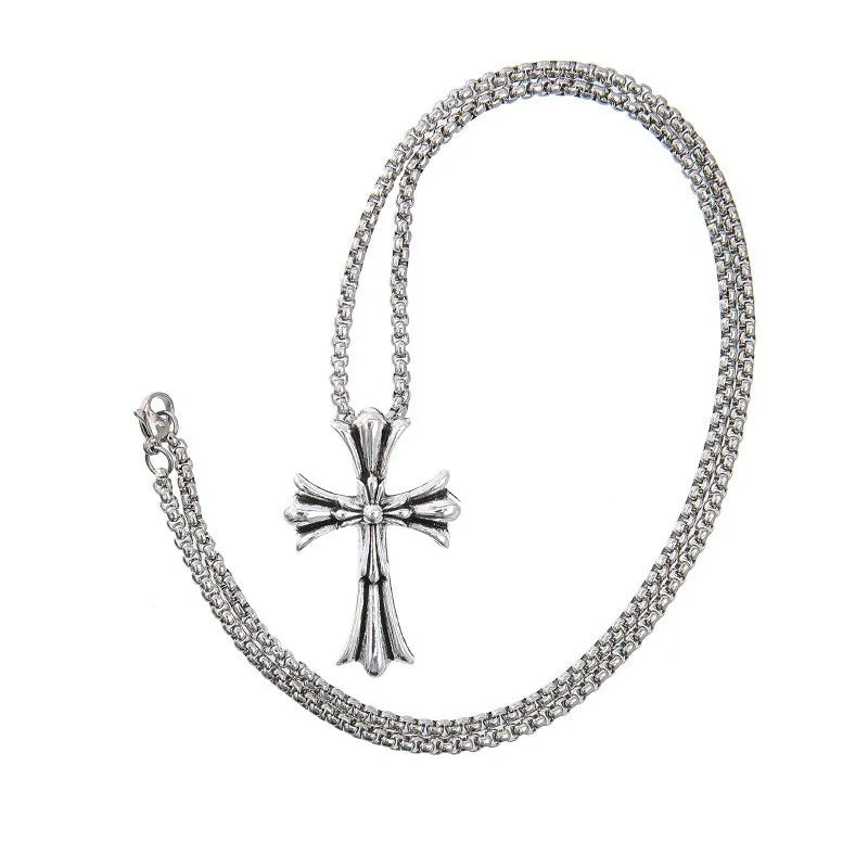 Pearl Cross Necklace