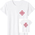 Crusader Cross Christian Graphic T-Shirt