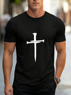 Minimalist Cross Tee