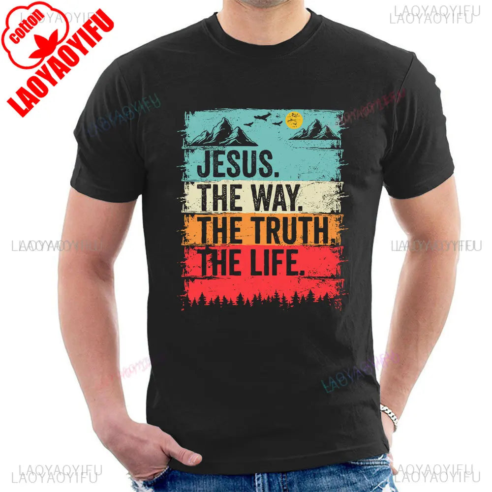 Jesus The Way Truth Life T-Shirt