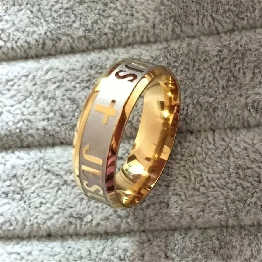 Jesus Cross Ring