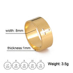COOLTIME Gothic Cross Couple Rings Stainless Steel Silver Color Jesus Cross Finger Ring for Men Women Punk Jewelry Wedding Gift