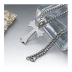 Pearl Cross Necklace