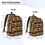 Jesus Has Your Back Jiu Jitsu Christian Student Backpack School Bag Hiking Travel Daypack for Boys Girls Bookbag Shoulder Bags