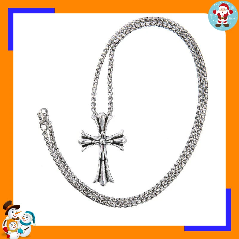 Pearl Cross Necklace