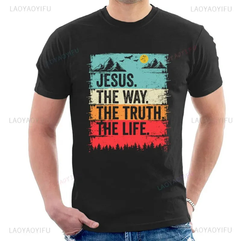 Jesus The Way Truth Life T-Shirt