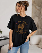 He Left 99 Women's Retro Christian Inspirational T-shirt Bible Scripture T-shirt Jesus God Pattern T-shirt Top Religious Gift