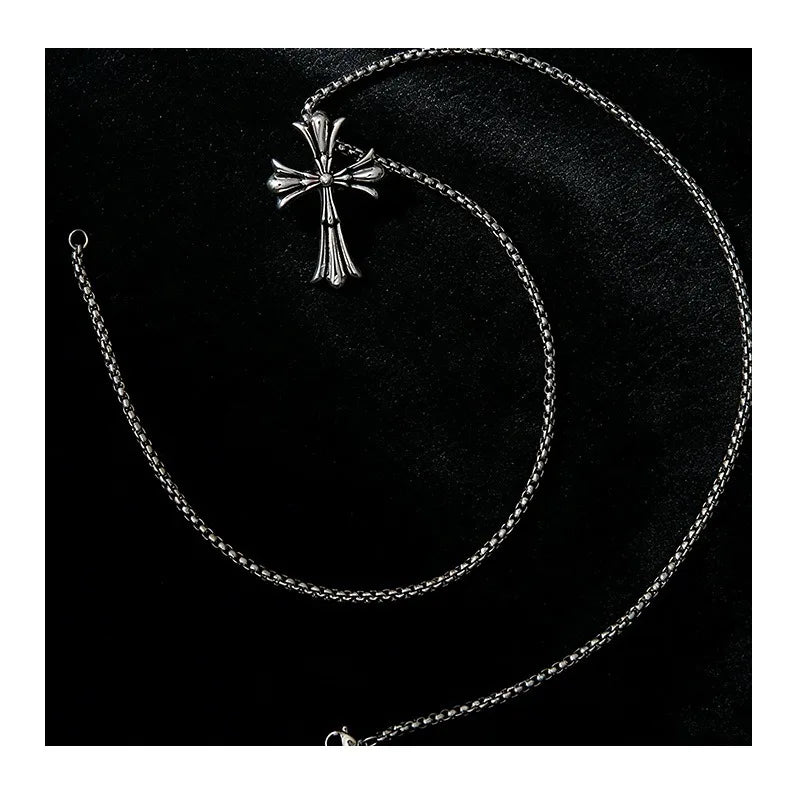 Pearl Cross Necklace