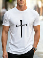 Minimalist Cross Tee