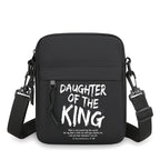 Christianity Retro Men Women Shoulder Bag，harajuku Lion and Cross Street Style Mobile Phone Bag，unisex Jesus Small Crossbody Bag