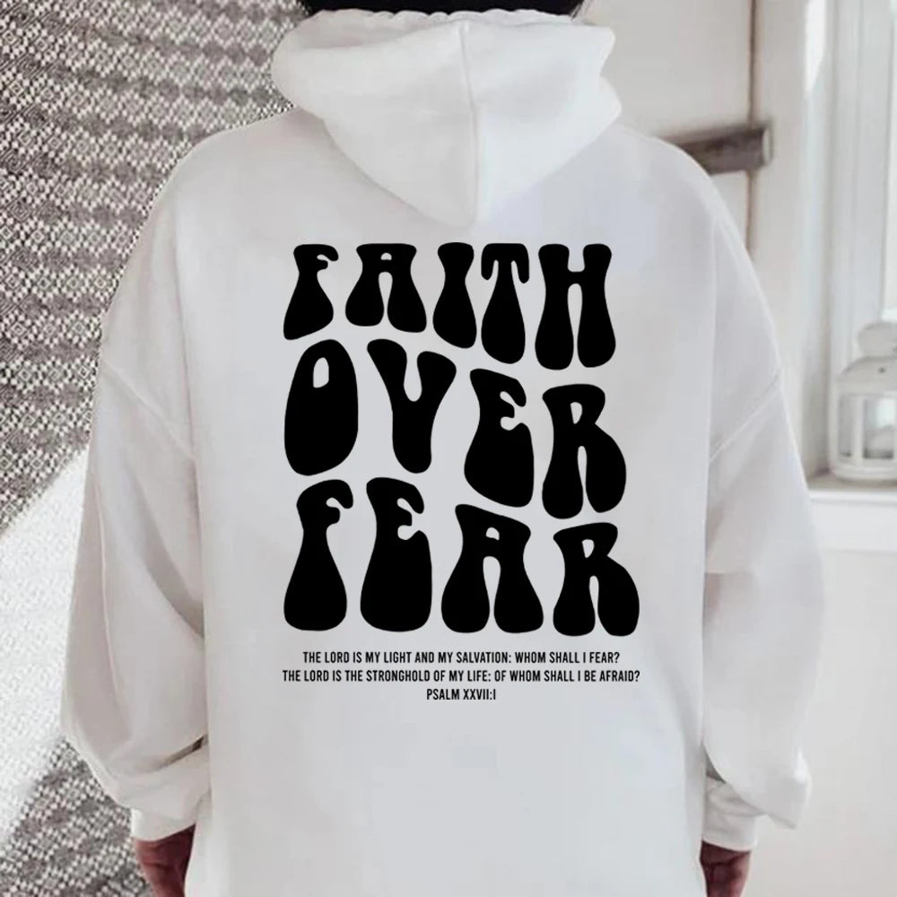Faith Over Fear Graphic Hoodie