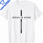 Jesus Is King Jesus Costume Adult Christian Men Women Kids T-Shirt Custom Printed Graphic T Shirts Streetwear Ropa Hombre