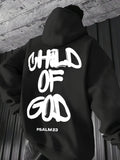 "Child Of God" Hoodie Hip Hop Casual Pullover