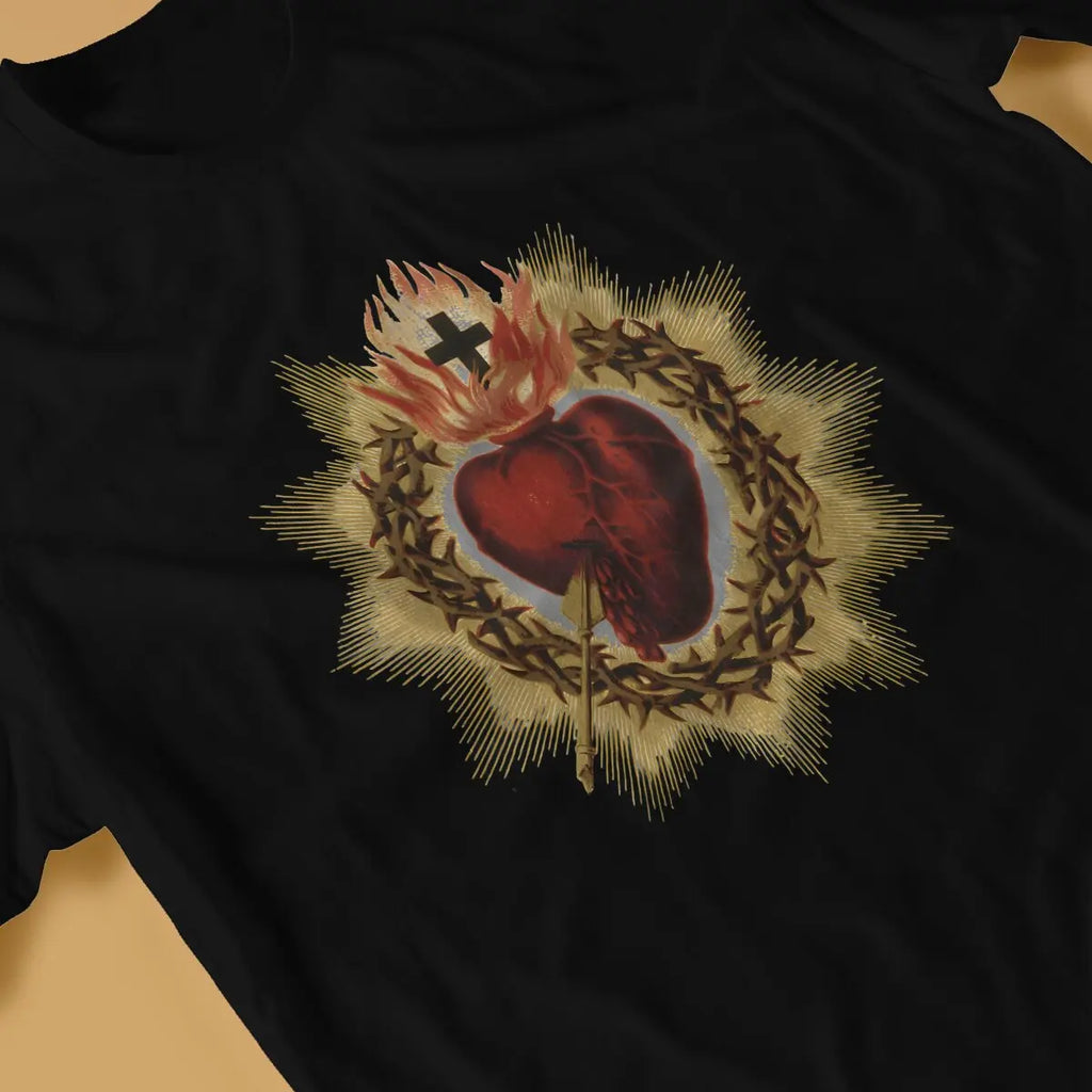 Sacred Heart  Catholic T Shirt