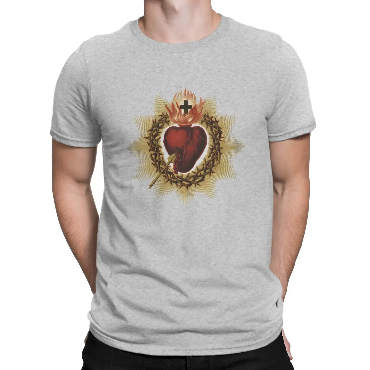 Sacred Heart  Catholic T Shirt