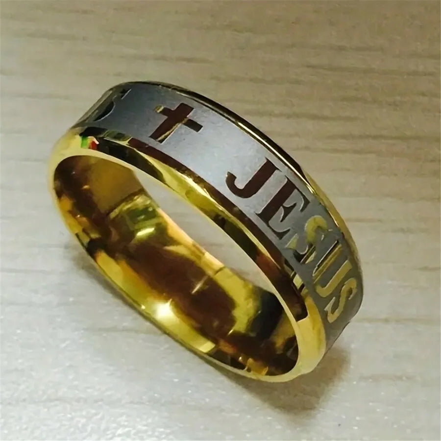 Jesus Cross Ring