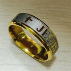 Jesus Cross Ring