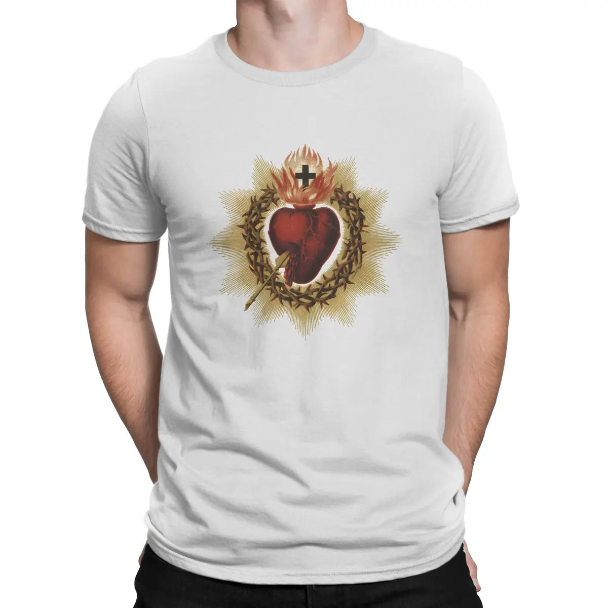 Sacred Heart  Catholic T Shirt