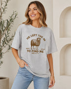 He Left 99 Women's Retro Christian Inspirational T-shirt Bible Scripture T-shirt Jesus God Pattern T-shirt Top Religious Gift