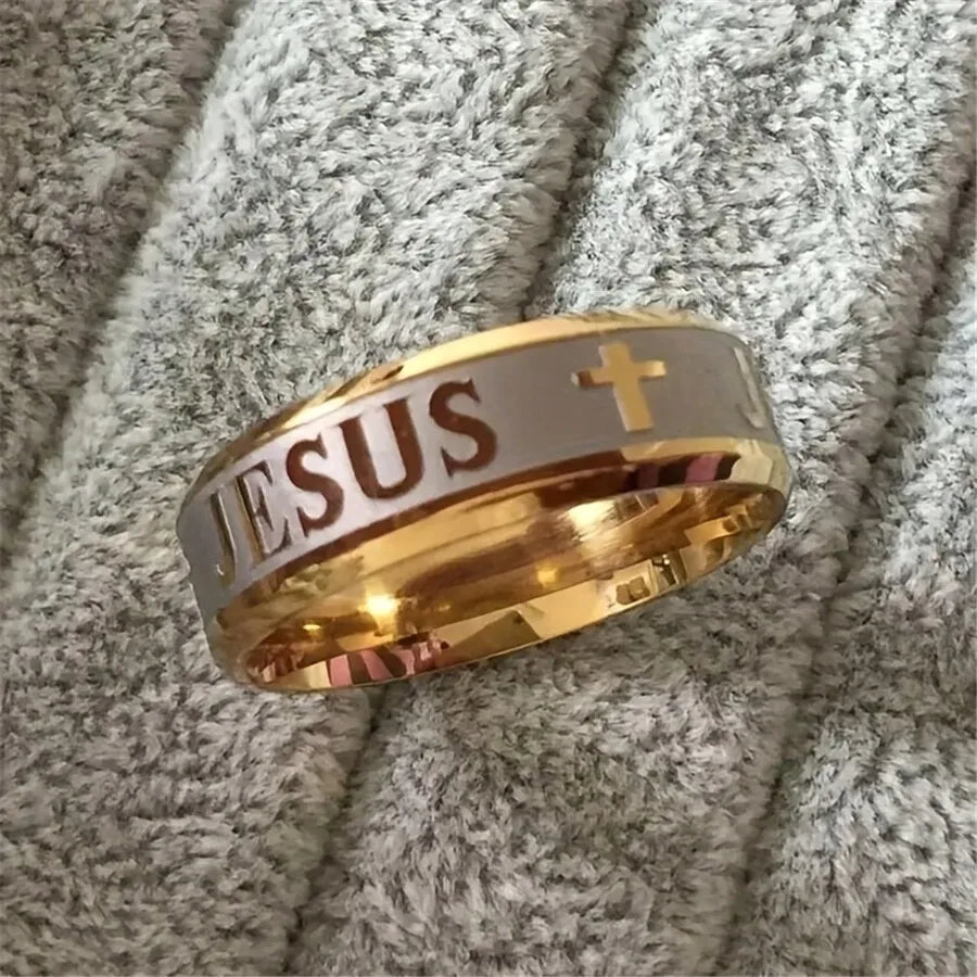 Jesus Cross Ring