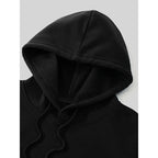 Jesus Is King Men'S Casual Hoodie - Black Patterned Printed Pullover Shirt，