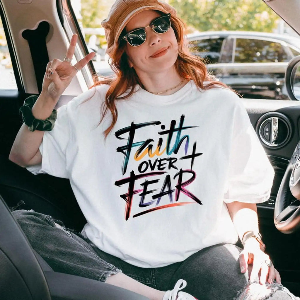 Faith Overcomes Fear Tee