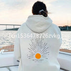 Aesthetic Christian Hoodie Be The Light Sunset Hoodie Christian Streetwear Bible Verse Sweatshirt Christian Merch Jesus Hoodies