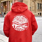 Psalm 23 Christian Hoodie Religious Bible Verse Sweatshirt Vintage Fun Graphic Simple Style Unisex Casual 2Sided Winter Hoodies