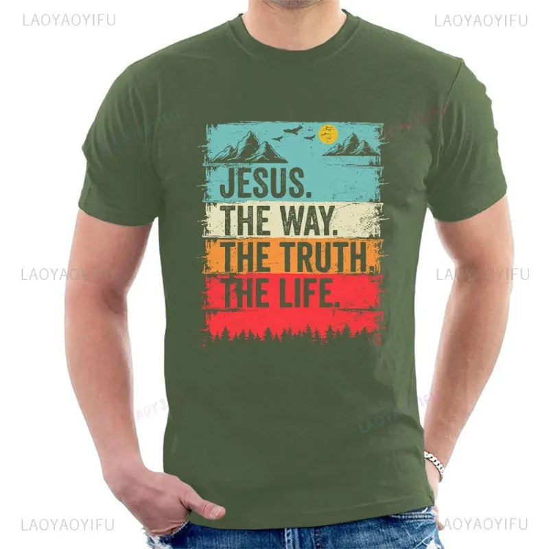 Jesus The Way Truth Life T-Shirt
