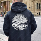 Psalm 23 Christian Hoodie Religious Bible Verse Sweatshirt Vintage Fun Graphic Simple Style Unisex Casual 2Sided Winter Hoodies