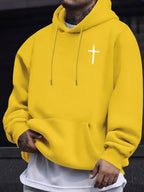 Urban Style Christian Hoodie, Simple Cross