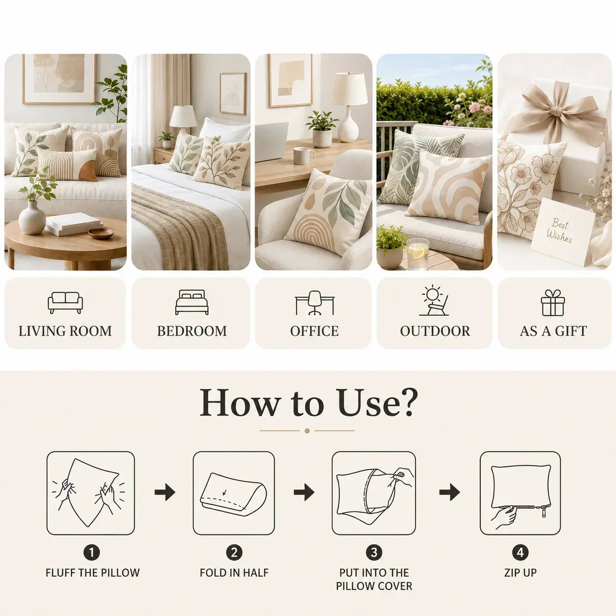 4pc Set of 4 Rustic Farmhouse Christian Quote Throw Pillow Covers  God Is Love Truth Peace Faith Decorative Cushion Cases for