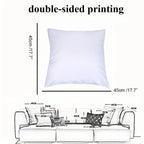 Jesus Meme Pillow Cover, Christian Religious Humor Cushion Case, "I Saw That" Text Throw Pillow, Novelty Home Decor Gift